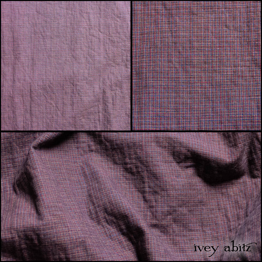 Amethyst Flannel Backed Plaid