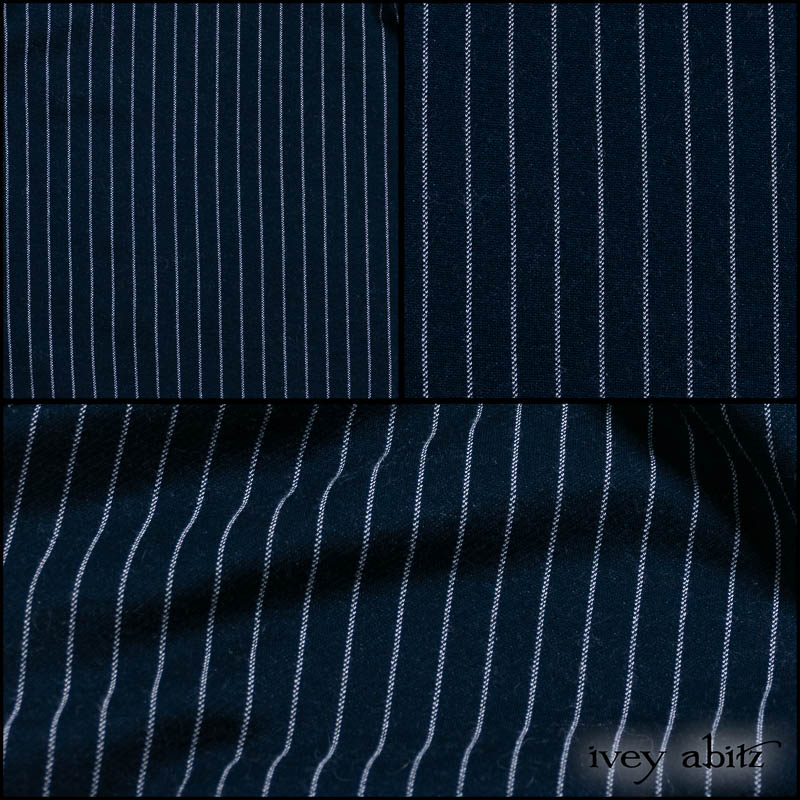 Bastille Blue Stripe Knit