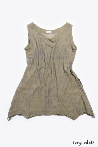 Featured Bedloe Frock in Central Park Reservoir Washed Voile