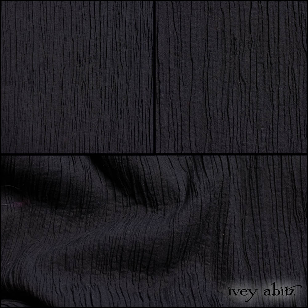 Black Diamond Double Crinkle Stretch Voile