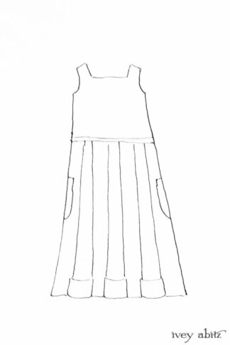 Campanella Frock drawing by Ivey Abitz