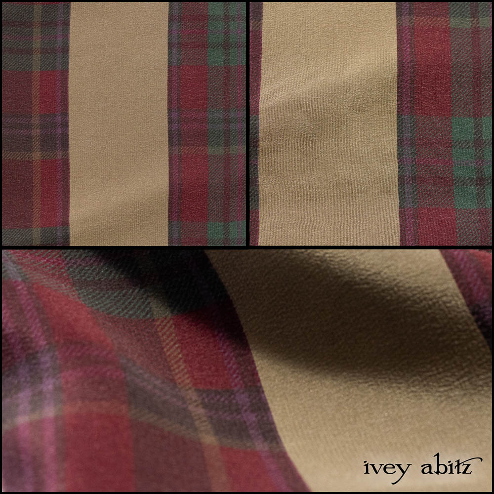 Central Park Plaid Silk