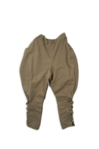 Chevallier Trousers in Garden Washed Ribbed Twill by Ivey Abitz