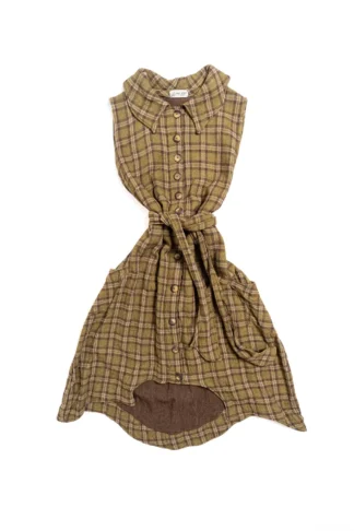 Chittister Frock in Major Chord Washed Plaid Gauze