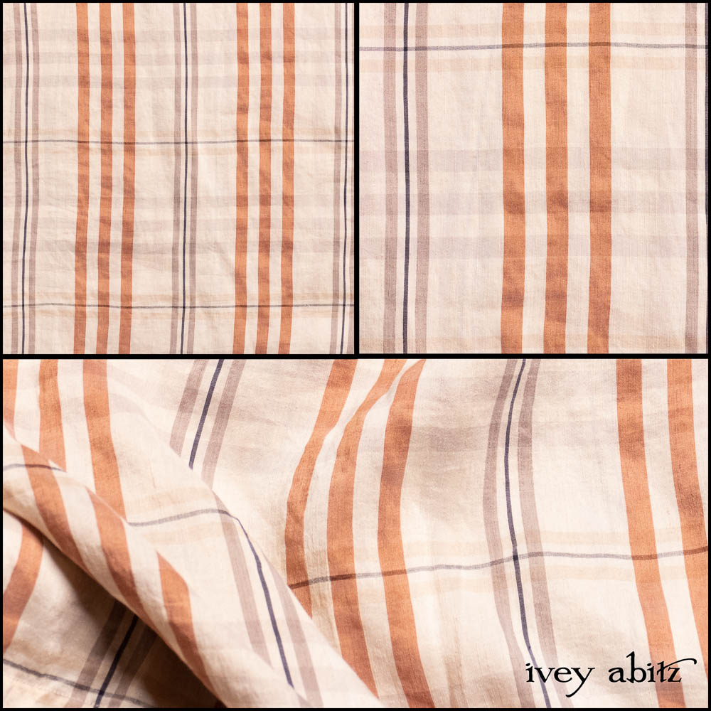 Copper and Pearl Plaid