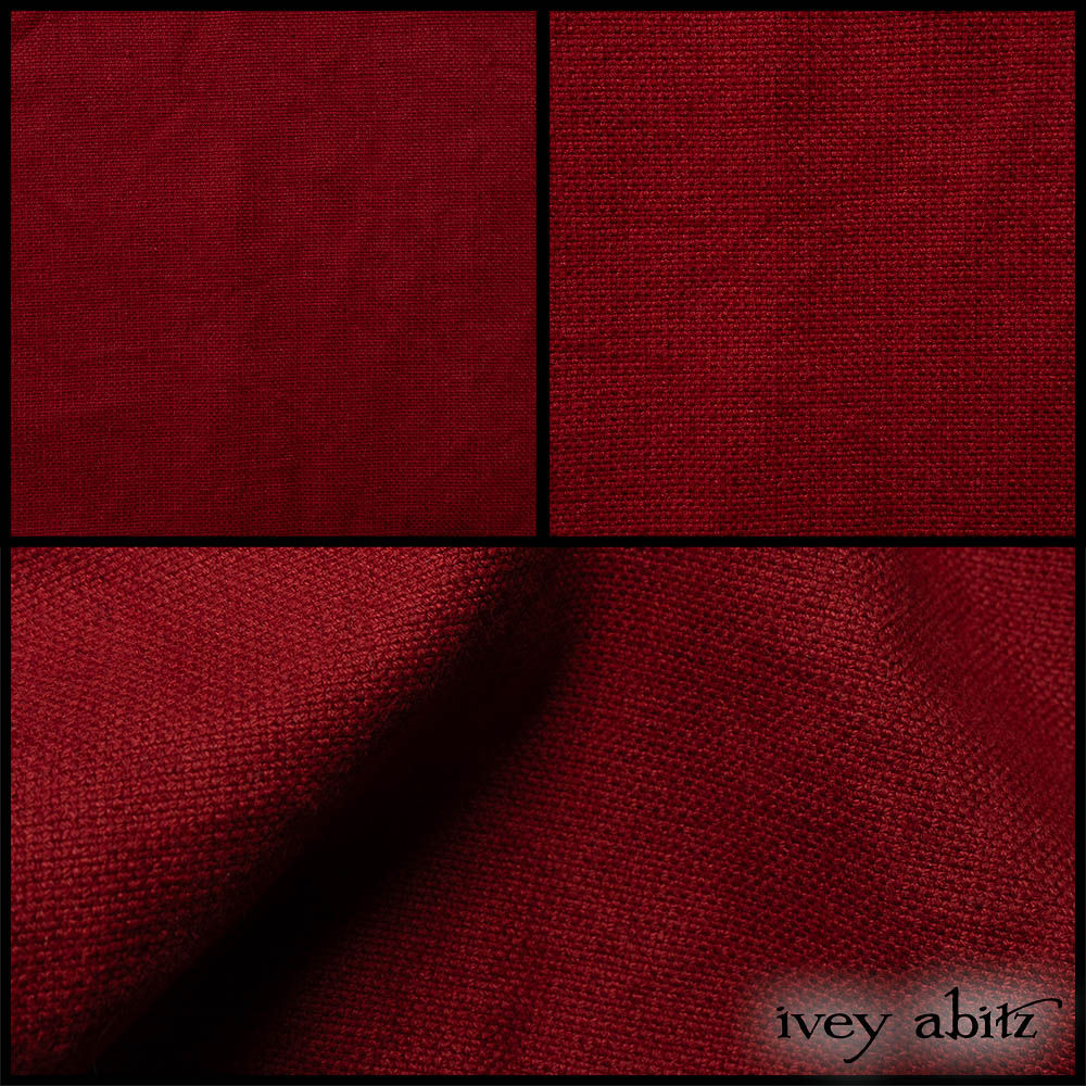 Crimson Sky Rustic Washed Weave