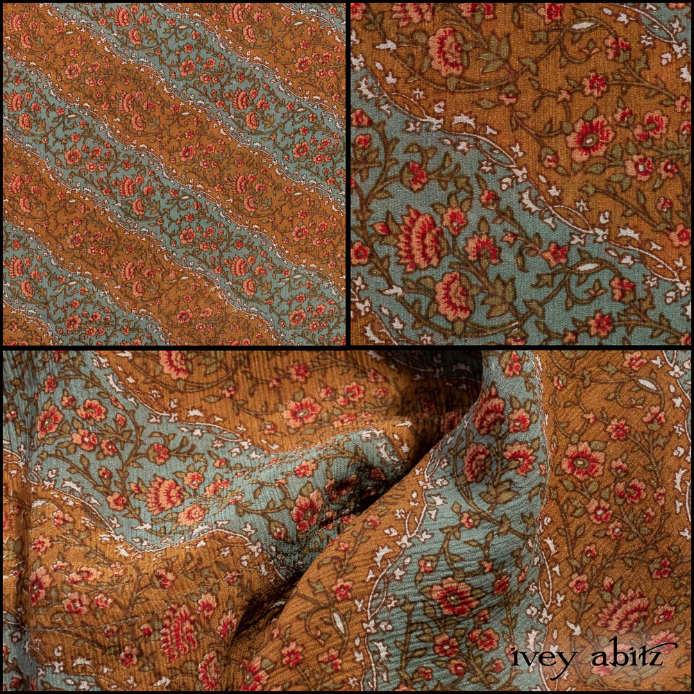 Crosstown Floral Silk Chiffon