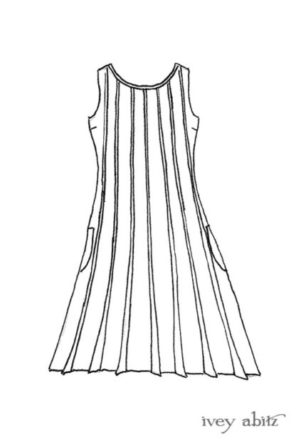 Eleanora Frock drawing by Ivey Abitz.