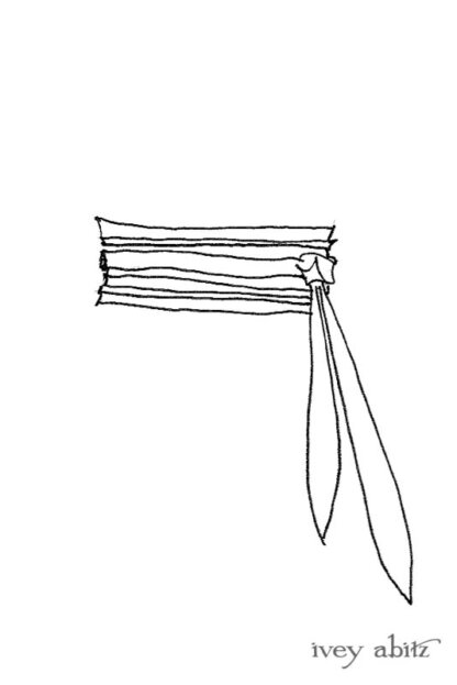 Eleanora Sash drawing by Ivey Abitz