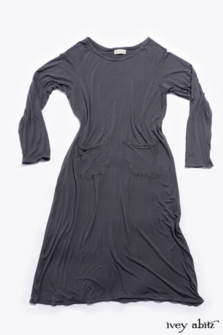 Featured Elliot Dress in Slate Washed Knit
