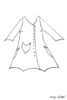 Ellis Duster Coat drawing