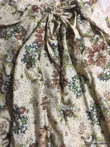 Elsie Skirt in Blushed Meadow Floral Voile, back view by Ivey Abitz