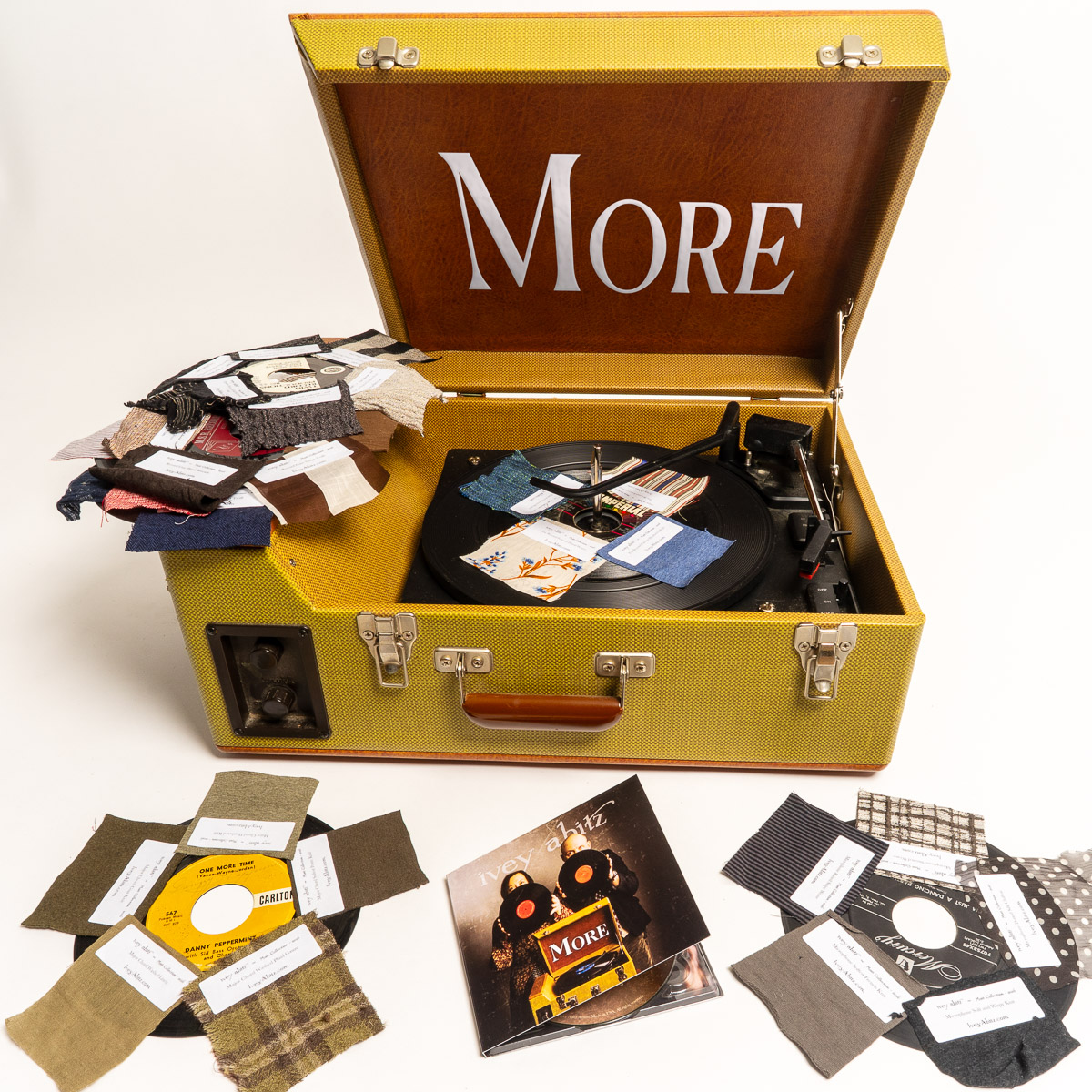 Fabric Swatches 2026 More Collection by Ivey Abitz. Phonograph not included.