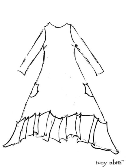 Fairholme Dress Drawing by Ivey Abitz