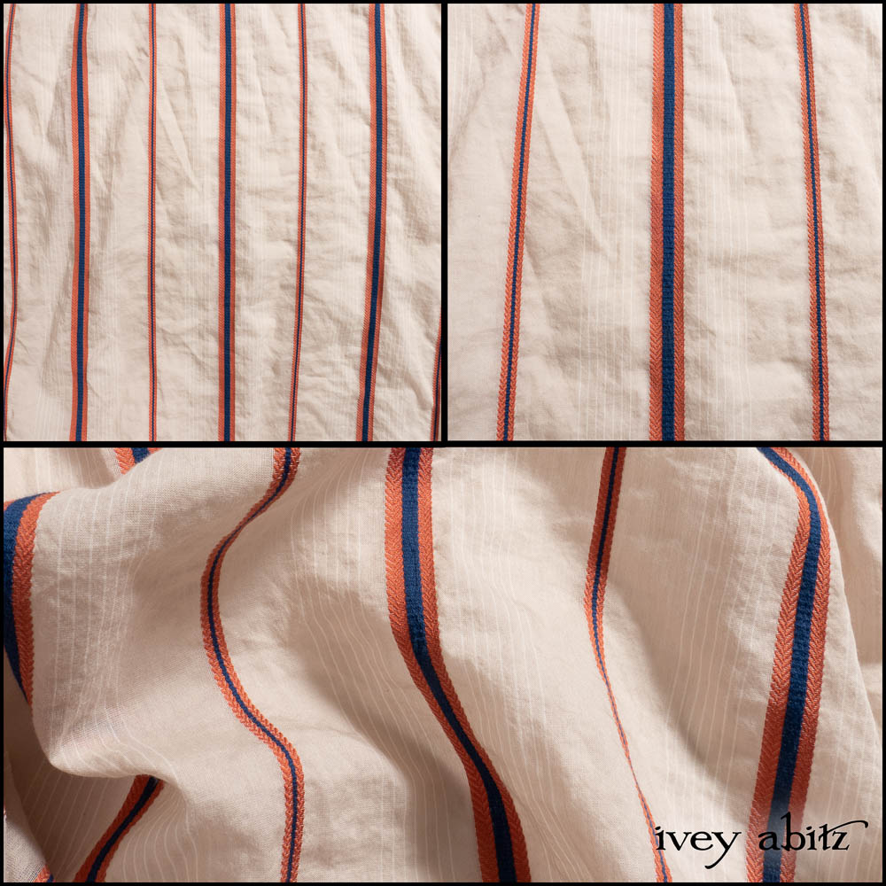 Fauvist and Academic Stripe Voile