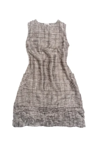 Fitzgerald Frock in Microphone Striated Weave