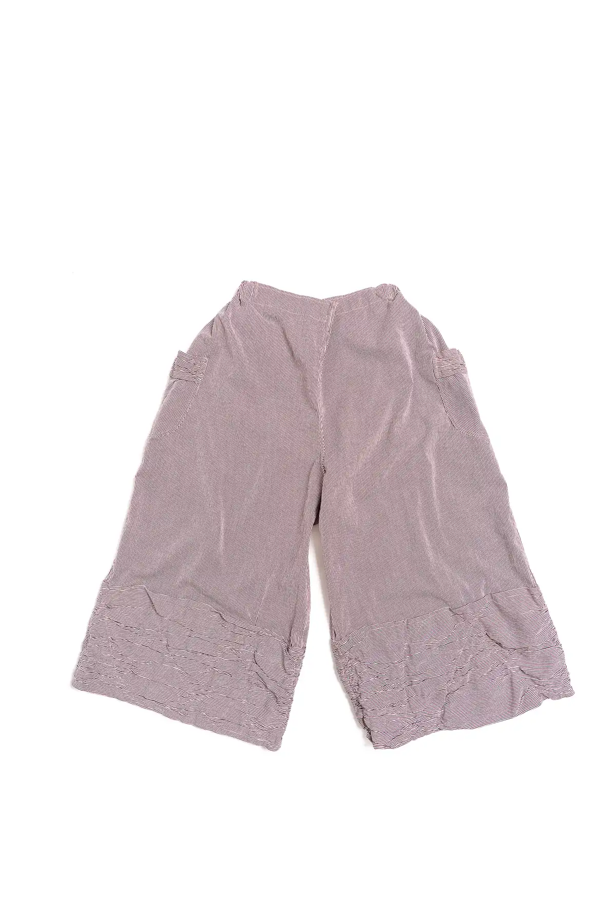 Fitzgerald Trousers in Center Label and Quarter Note Raised Stripe Weave