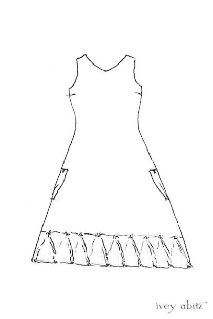 Gabled Frock Drawing by Ivey Abitz
