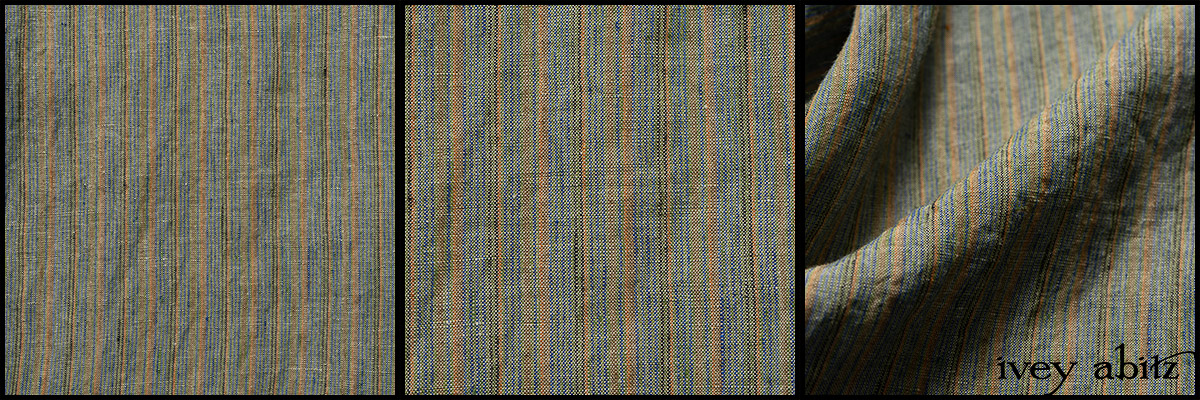 Herb Garden Petite Stripe Linen - Collection 63 - 2020