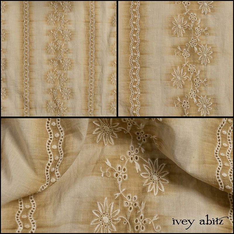High Tea Embroidered Voile