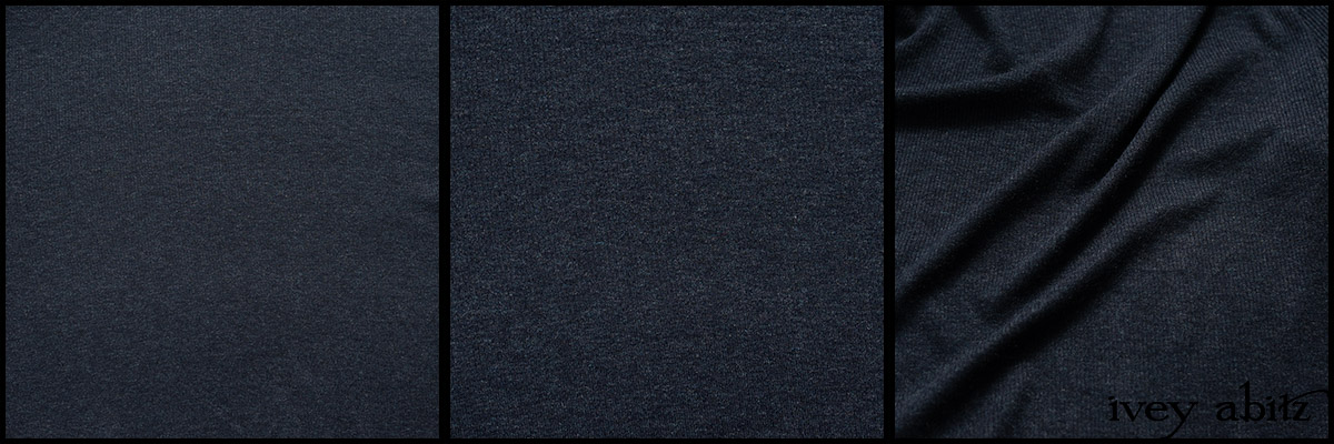 Hudson Blue Soft Ribbed Knit - Collection 63 - 2020