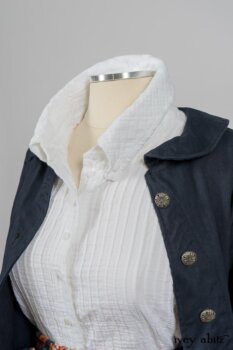 Highlands Shirt in White Wainscot Weave; Limited Edition Porte Cochere Sash in Cottage Garden Weave; Arthur Hill Jacket in Lakeland Washed Herringbone; Montague Trousers in Lakeland Woven Stripe. By Ivey Abitz