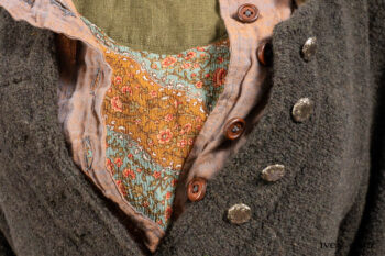 Eugenia Jacket in Central Park Boucl&eacute;, Ellis Shirt in Rooftop Sunset Washed Voile; Bedloe Frock in Crosstown Floral Silk Chiffon; Bartholdi Frock in Central Park Washed Linen.