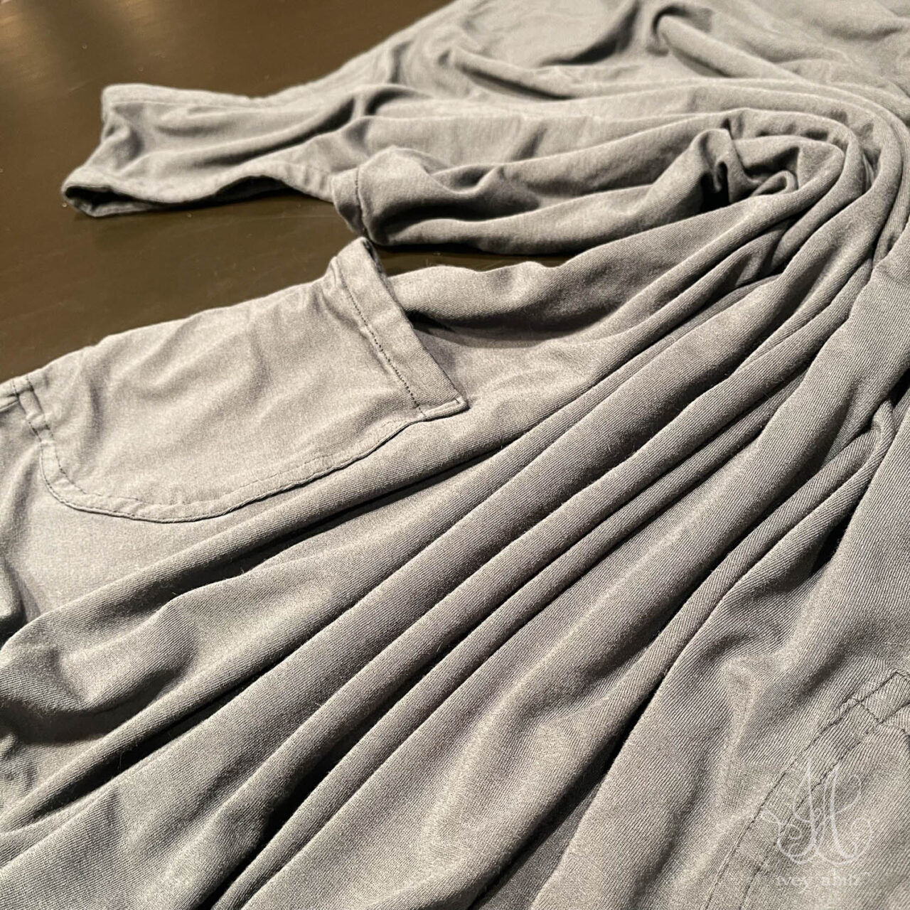 Rennie Top in the finest sustainable knit woven in the United States.