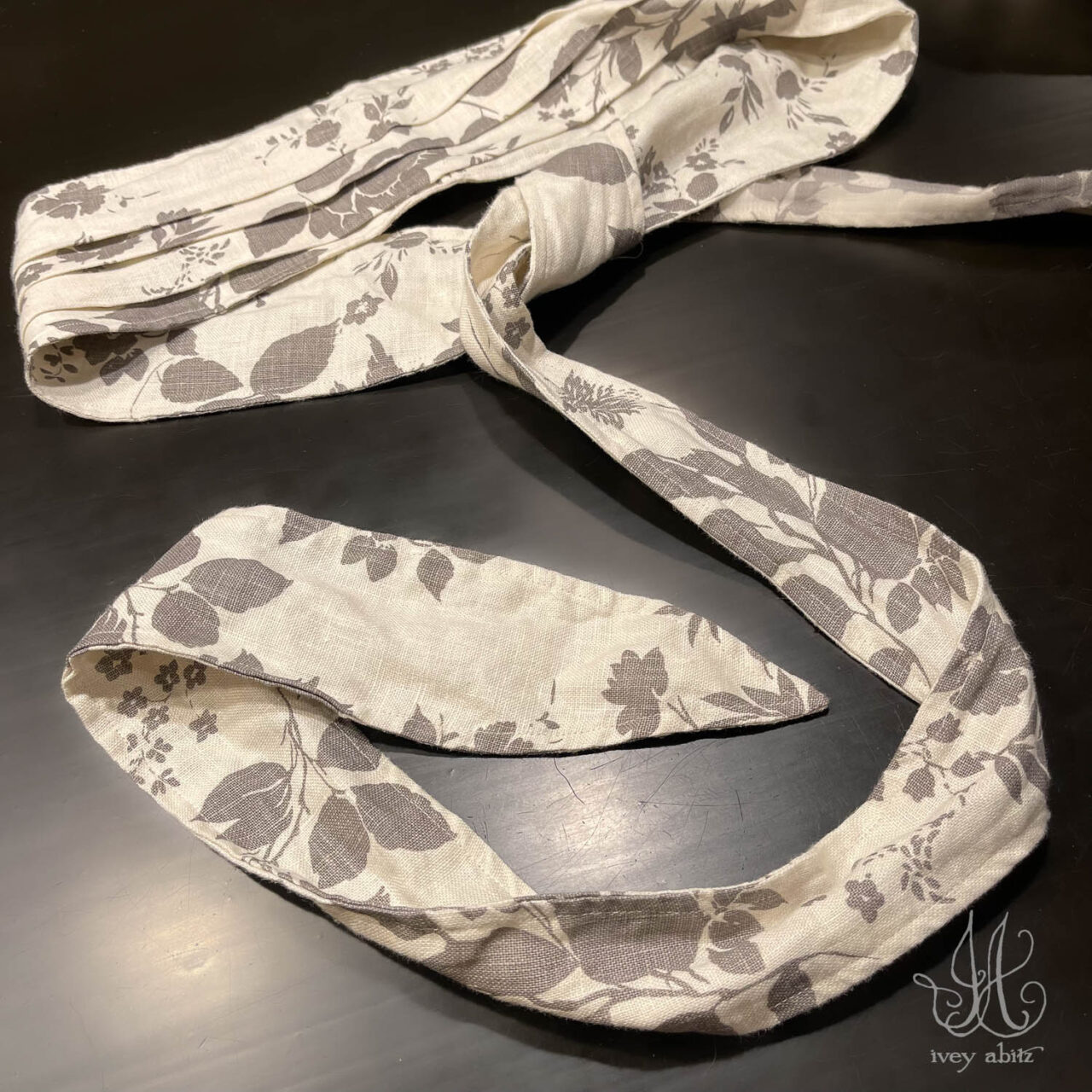 Ivey Abitz sashes add so much to an ensemble and are so easy to wear.