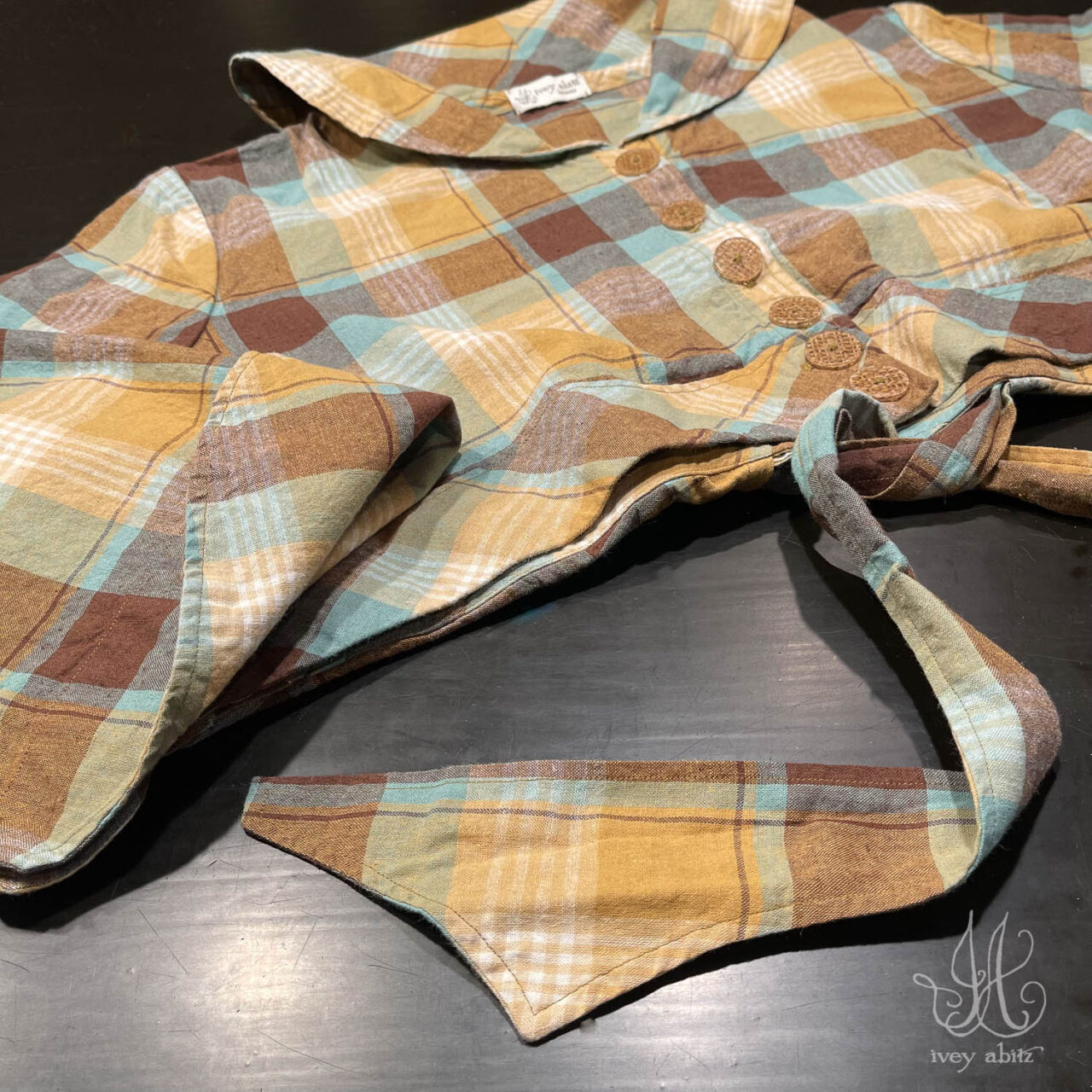 Beacon Jacket in a stunning plaid. Some clients say it has a nod to Jackie Kennedy though looking so modern.