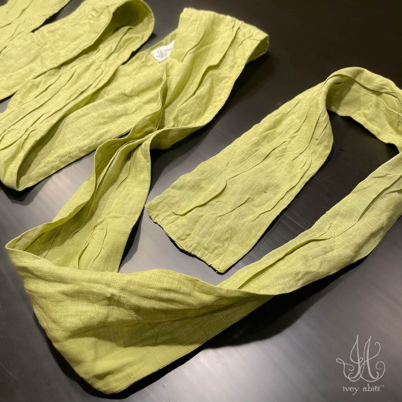 Ivey Abitz sashes are sculptural pieces of art. And you can WEAR it. Imagine that!