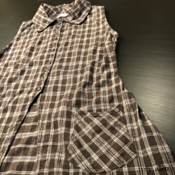 Elsie Vest makes for a best friend in a plaid.