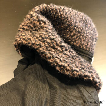 Limited Edition Eleanora Jacket features a stunning looped wool collar.