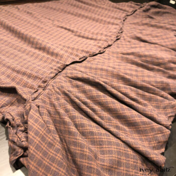 Fairholme Frock detail in Dignity Plaid Weave