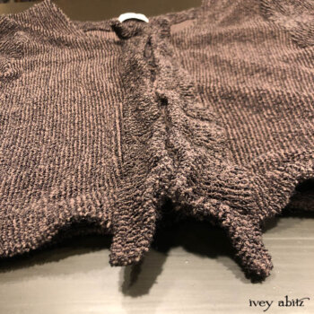 Chevallier Cardigan detail.