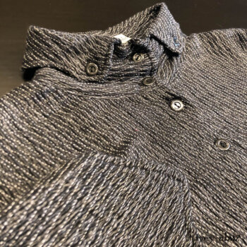 Collar and sleeve detail on our new Vanetten Shirt.