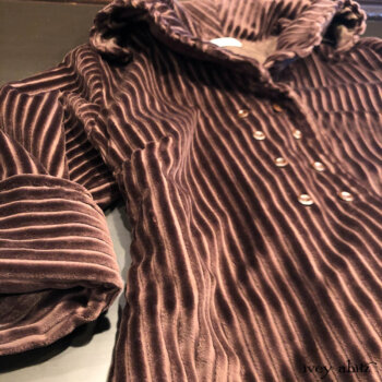 Eleanora Duster Coat in the stunning Dignity Soft Wale Corduroy.