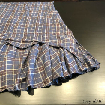 Heraldry Frock in plaid. The dynamic duo for Collection No. 64.