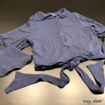 Crest Jacket in one of our ribbed knits, woven in the United States. Sewn right here in New York. Imagine that.