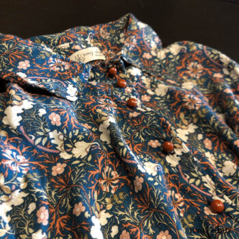 Detail of our Truitt Shirt that is a client favourite for everyday wear.