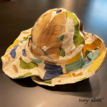 Extraordinary, the Hapgood in the Embroidered Floral Weave. The stitching looks like brushstrokes. Just extraordinary.