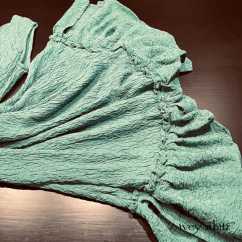 Breezy, drapy luciousness. Tilbrook in our new Veranda Washed Puckered Silk.