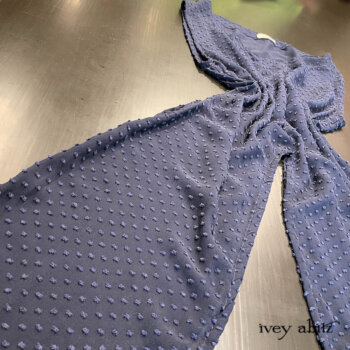 Happiness is... an Ivey Abitz silk overlay that changes the look of an ensemble instantaneously.