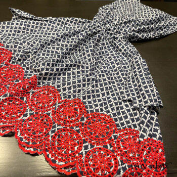 The new Pique-Nique Frock is bold and carefree.