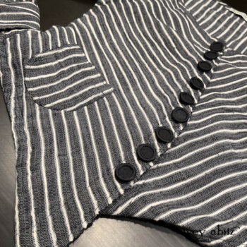 Detail of the Limited Edition Gilbert Cardigan.