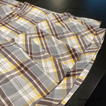 Unusual and fantastic bottom hem detail on the Meriwether Frock.