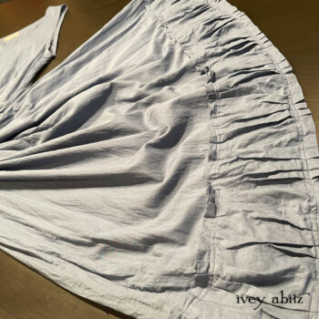 Gabled Frock is ready to be loved and worn in our Bluebell Washed Batiste.