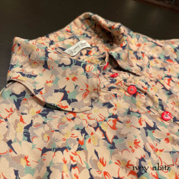 Truitt in a now sold out stretch silk. This visual is a great reminder to always order your favourites straight away. They won't be around forever. We still have clients asking and yearning for their favourite Ivey Abitz designs in this weave. But, alas. It is sold out! Scarcity is partly what makes Ivey Abitz so incredibly special to our clients.