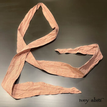 Saint Ans Sash is ethereal and other worldly in this lightweight cotton voile.