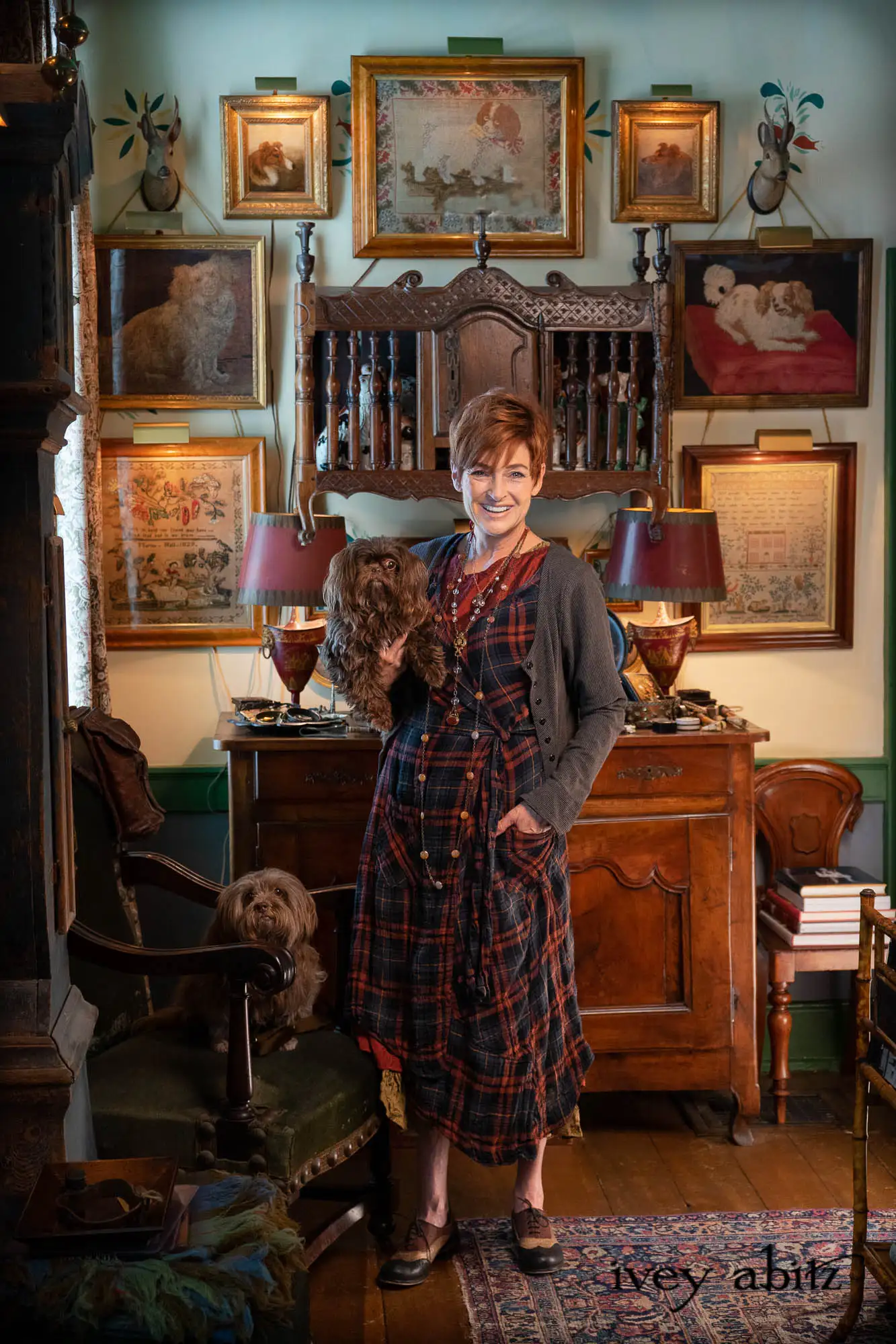 Ivey Abitz clothing worn by Emmy Award Winning Actress Carolyn Hennesy Look 13 2023 Spring